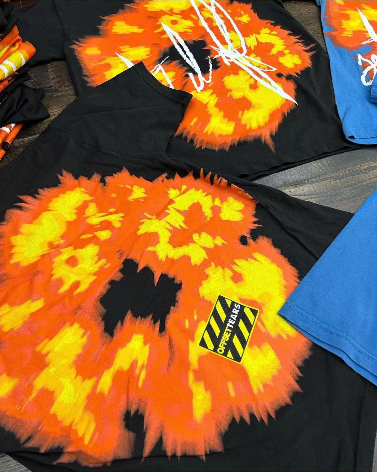 Denim Tears Offset Tears T-Shirts DENIM TEARS