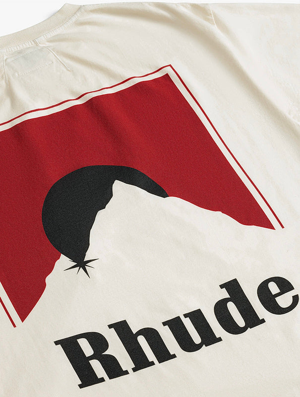 RHUDE MOONLIGHT LOGO T-SHIRT RHUDE