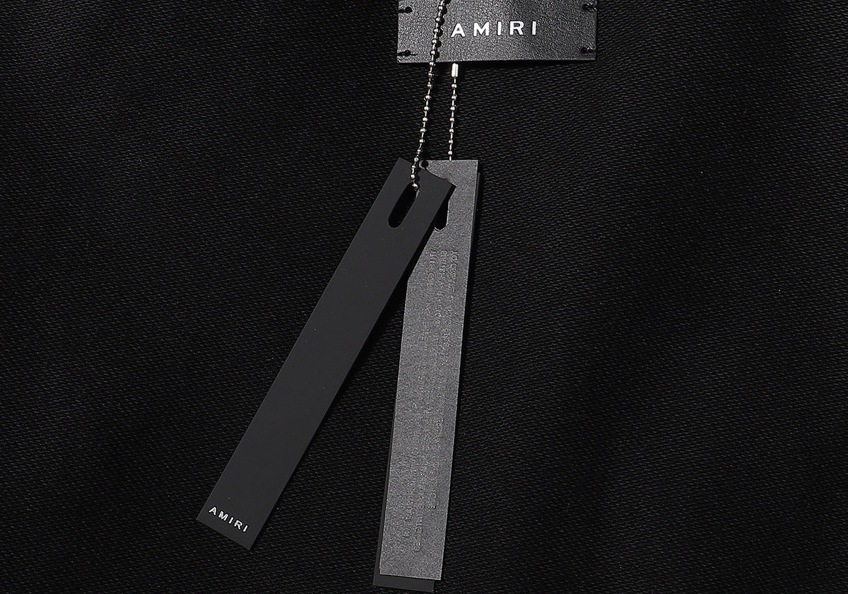 AMIRI Bones Logo-Embroidered Hoodie AMIRI