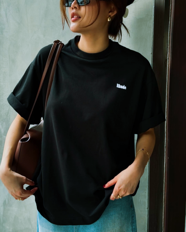 RHUDE ClassIque Mock Nnck Tee RHUDE