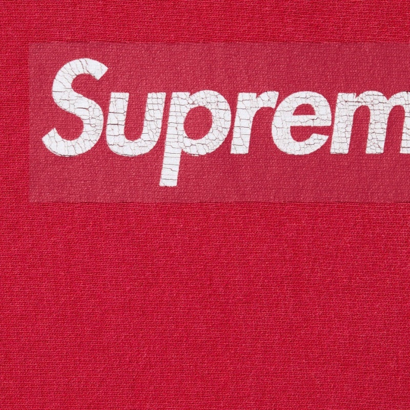 Supreme Washed Box Logo SS 25 Sweatshirt