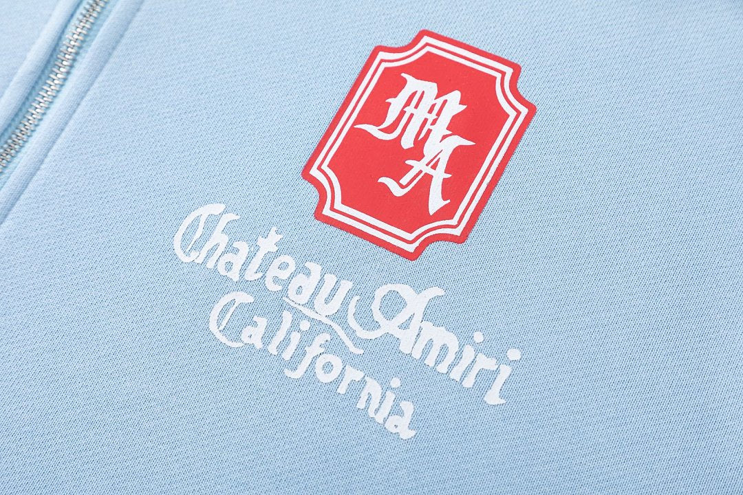 AMIRI Ma Chateau zip hoodie