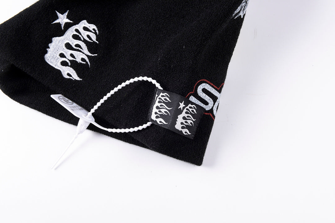 Hellstar Patch Print Beanie