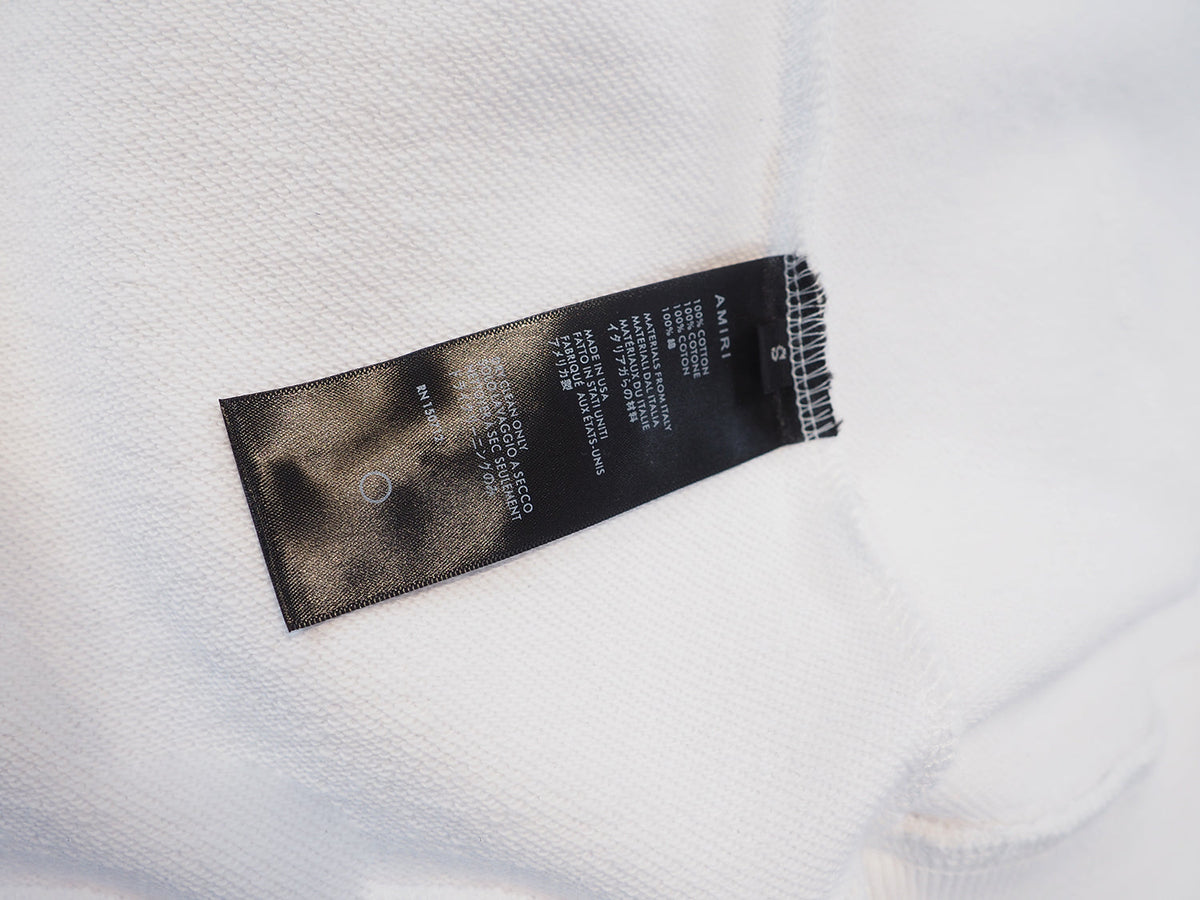 AMIRI Hoodie White AMIRI