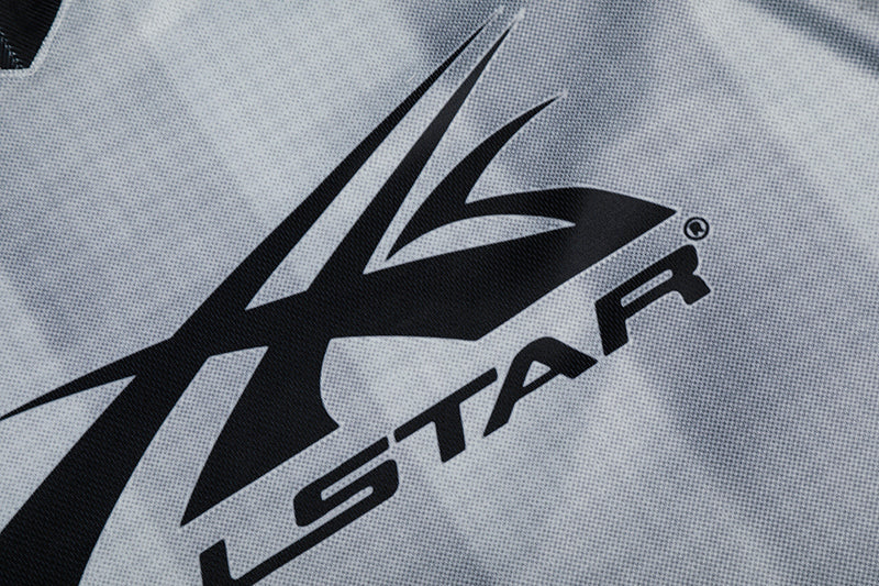 Hellstar 'Grey Stripes' Mesh Jersey