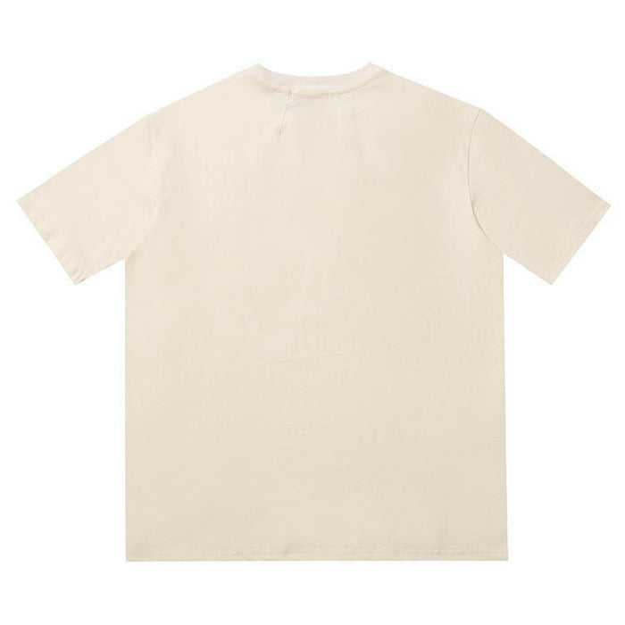 RHUDE T-Shirt Leopard apricot RHUDE