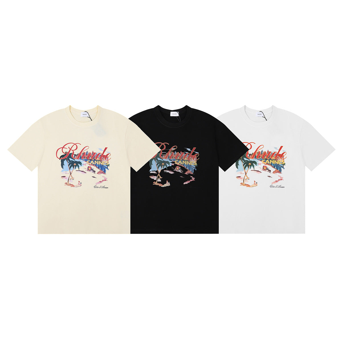 RHUDE Cannes Beach T-shirt RHUDE
