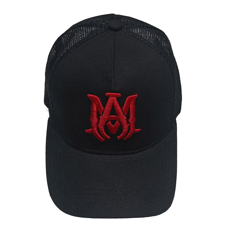 AMIRI LOGO TRUCKER CAPS AMIRI