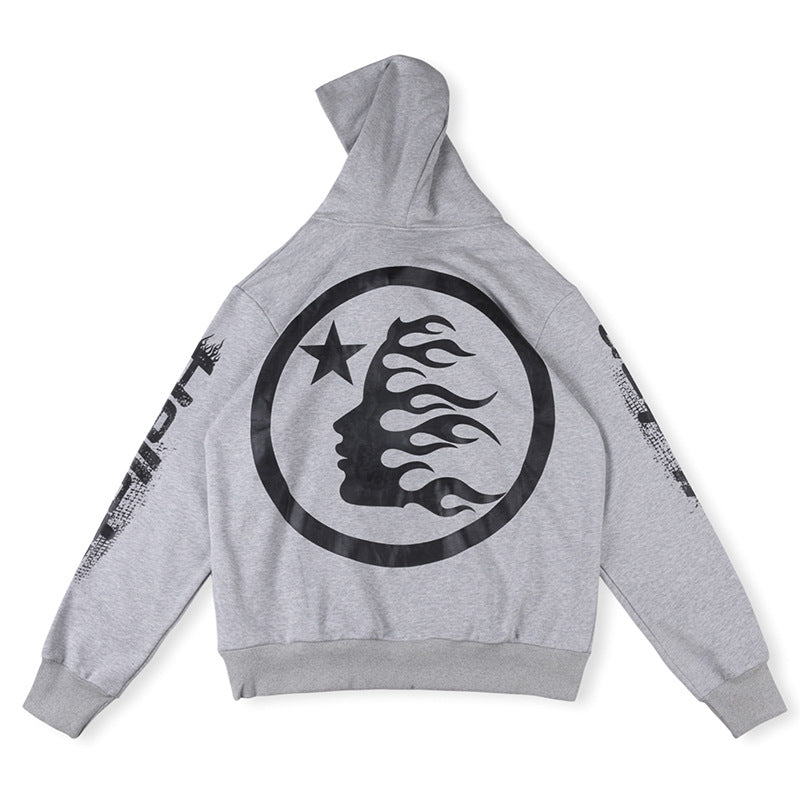 Hellstar Speed Sports Hoodie Ash Grey