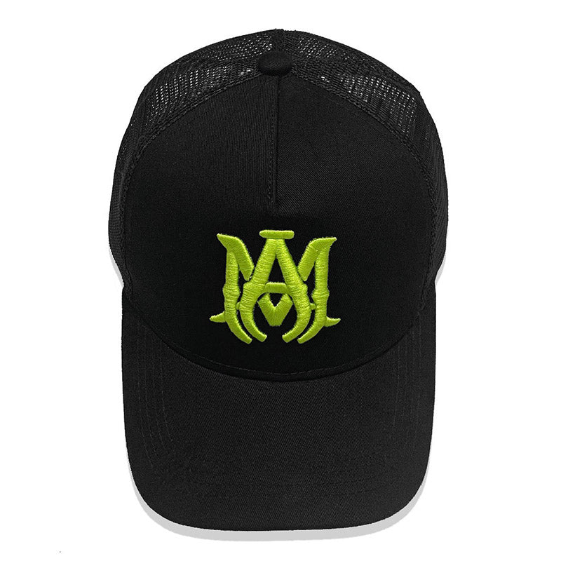 AMIRI LOGO TRUCKER CAPS AMIRI
