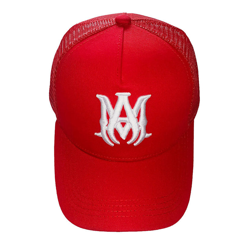 AMIRI LOGO TRUCKER CAPS AMIRI