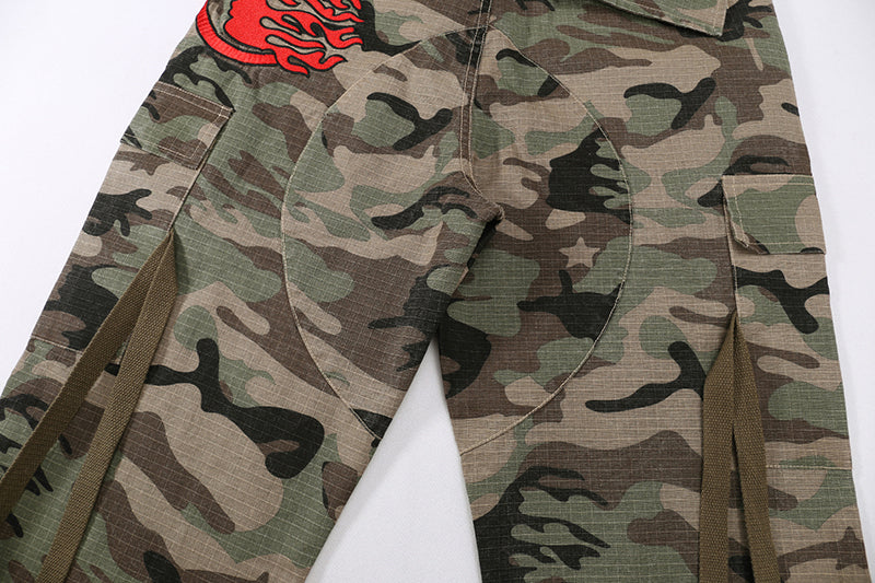 Hellstar Studios Camouflage Printed Pants