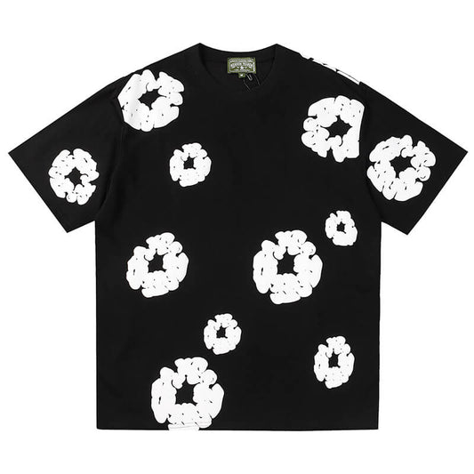 Denim Tears Men's Black T-shirt DENIM TEARS