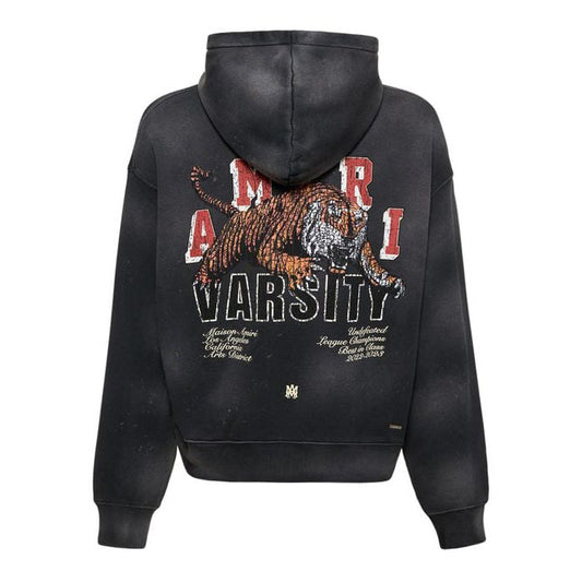 Amiri vintage tiger varsity hoodie Thickening AMIRI
