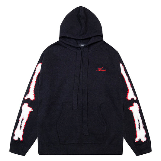 AMIRI Black Core Knitted Sweater Hoodie AMIRI