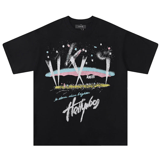 Amiri Hollywood Cotton Graphic T-Shirt AMIRI