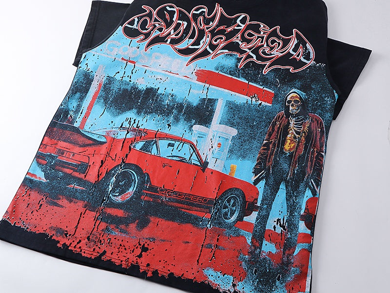 GODSPEED Sunset Drift Layered T-Shirt Godspeed