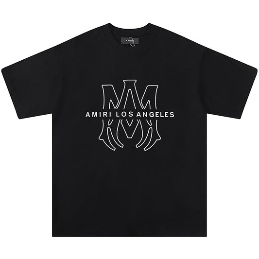 AMIRI Classic letter logo printing T-Shirts AMIRI