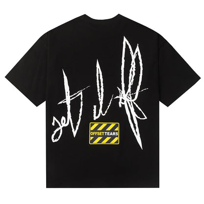 Denim Tears Offset Tears T-Shirts DENIM TEARS