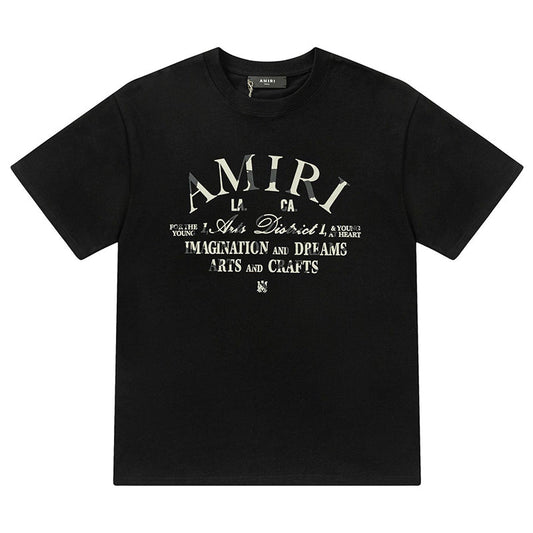 AMlRl Men's Distressed Arts District T-Shirt AMIRI