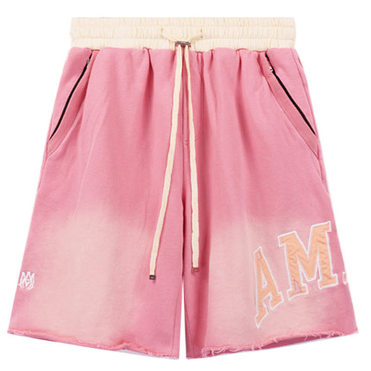 AMIRI Straight-Leg Logo-Appliquéd Cotton-Jersey Shorts AMIRI
