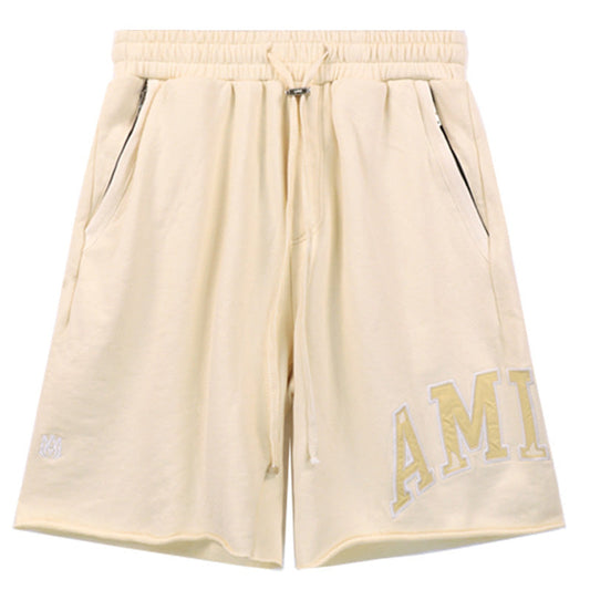 AMIRI Straight-Leg Logo-Appliquéd Cotton-Jersey Shorts AMIRI