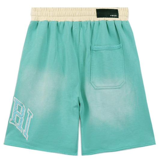 AMIRI Straight-Leg Logo-Appliquéd Cotton-Jersey Shorts AMIRI