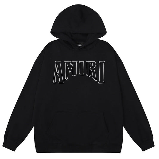 AMIRI Logo-Print Classic Hoodie AMIRI