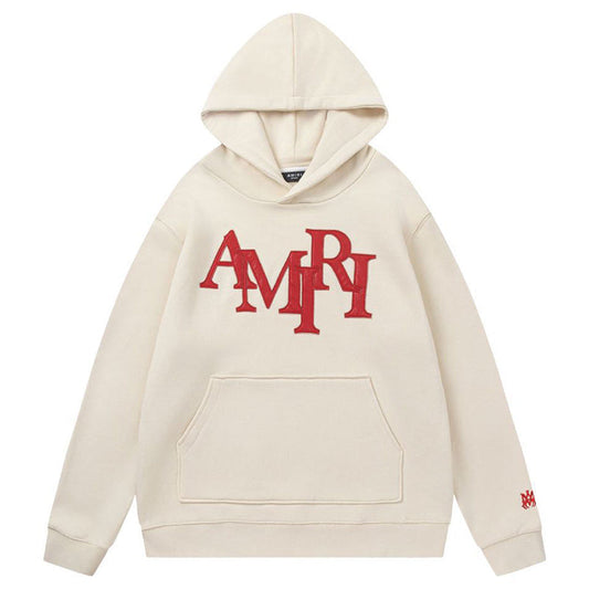 AMIRI Staggered Logo-Patches Hoodies AMIRI