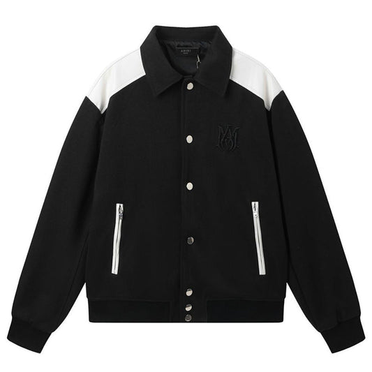 AMlRl Ma Band logo-embroidered jacket AMIRI