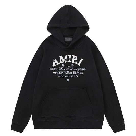 AMlRl Distressed Arts District Hoodie AMIRI