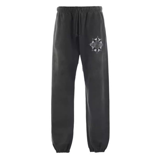 SAINT MICHAEL Denim Tears Logo-Print Cotton-Jersey Sweatpants SAINT MICHAEL
