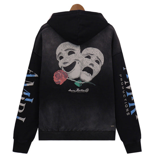 AMIRI Logo-Print Hoodie AMIRI