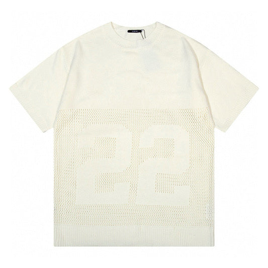 AMIRI Logo-Embossed Fine Knit Jumper AMIRI