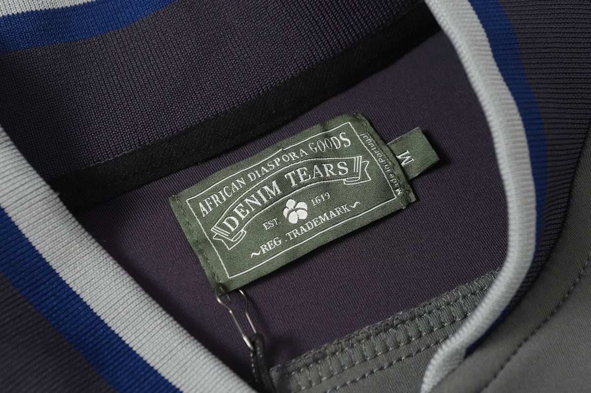 Denim Tears Green White Track Jackets DENIM TEARS