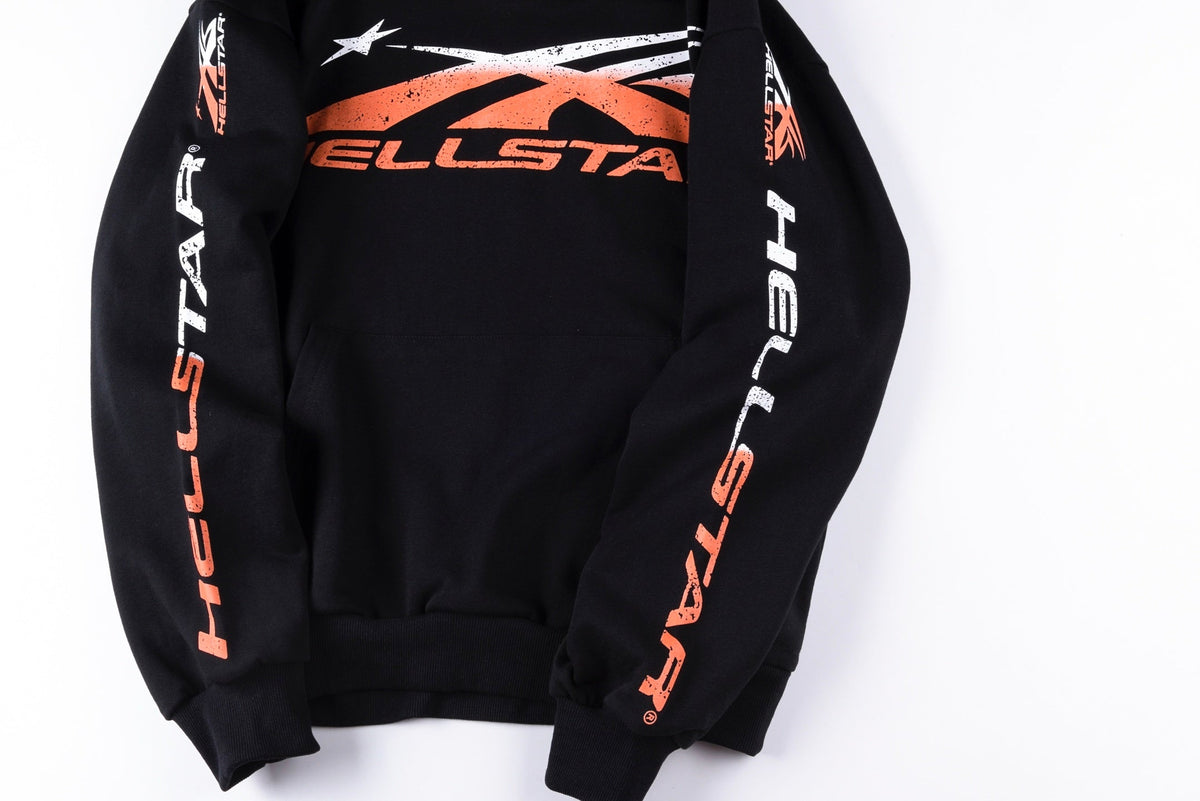 Hellstar Graphic Print Pullover Hoodie