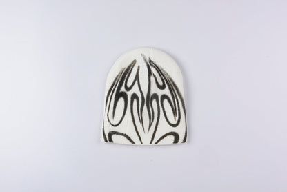 Hellstar Small logo Airbrush Flame Beanie