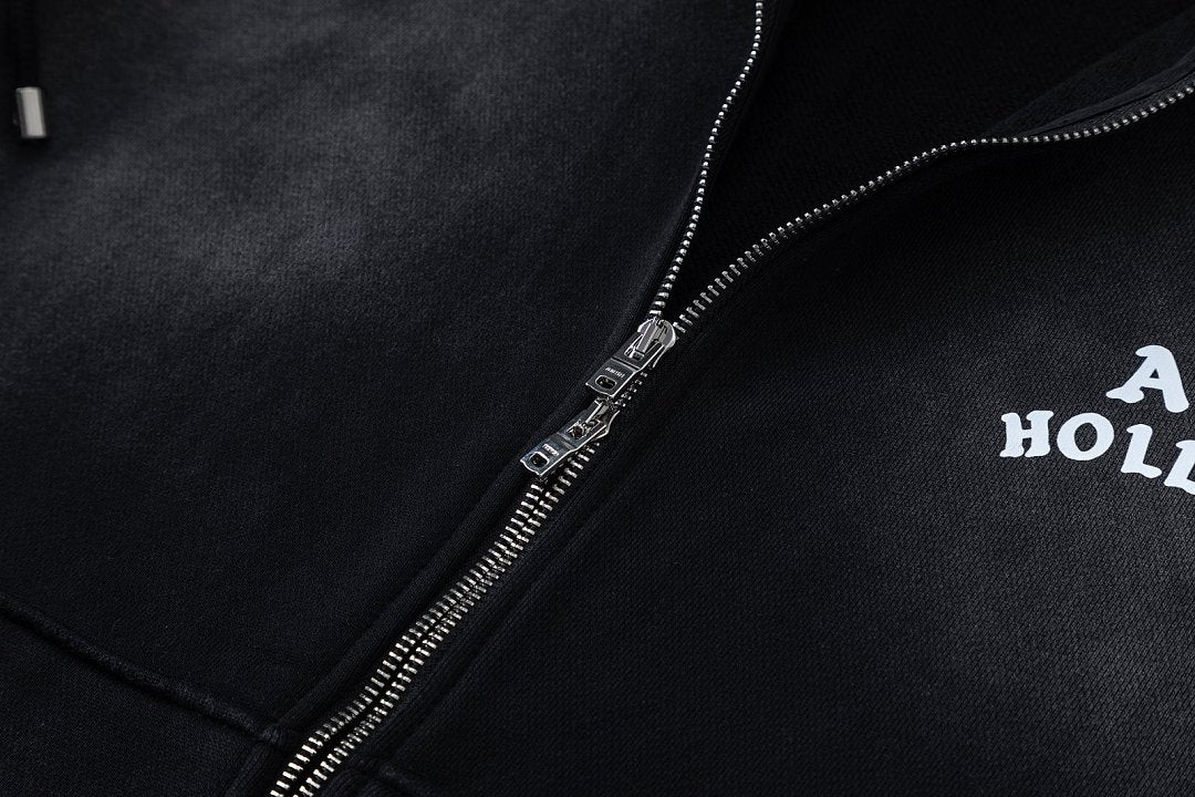 AMIRI Hollywood Zip Hoodie Black