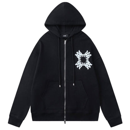 AMIRI Logo Print Hooded Jacket