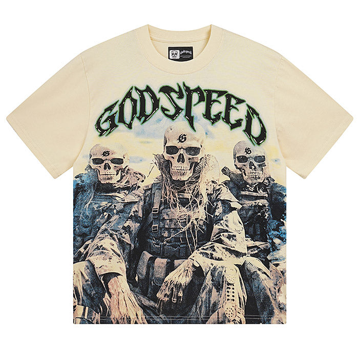 GODSPEED Skeleton Warrior T-Shirt Godspeed