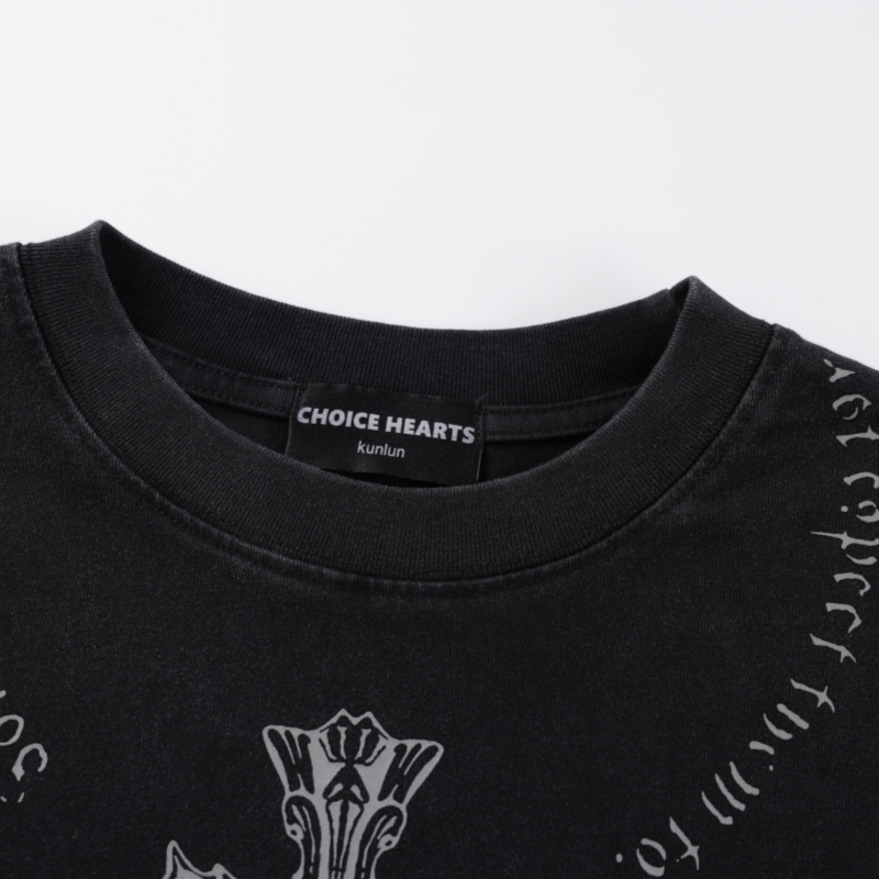 Chrome Hearts New T-shirts 9041 CH-Chrome Hearts