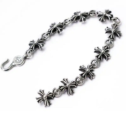 CH PLUS BRACELET WITH LINKS 6 CH-Chrome Hearts