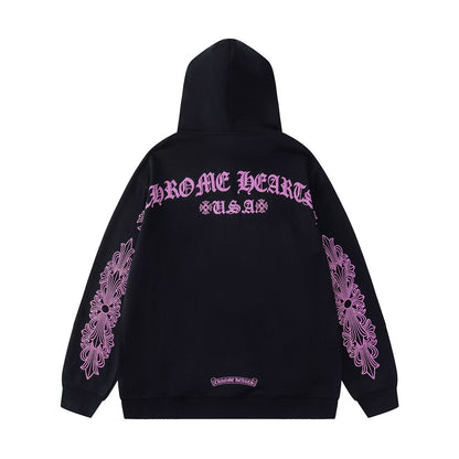 Chrome Hearts Zip Up Hoodie