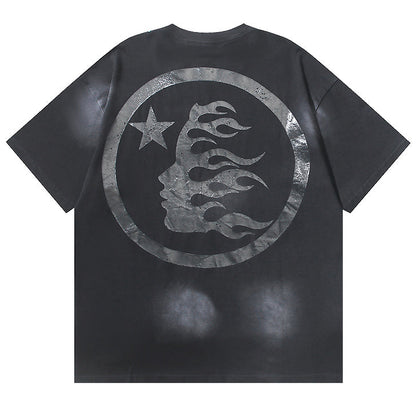 Hellstar Classic Letter Head T-shirt