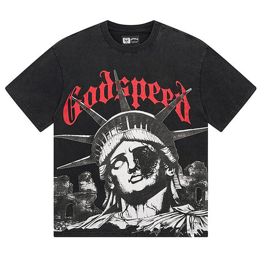 GODSPEED Statue Of Liberty T-shirt Godspeed