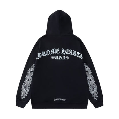 Chrome Hearts Zip Up Hoodie