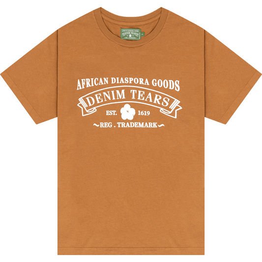Denim Tears ADG T-Shirts Yellow DENIM TEARS