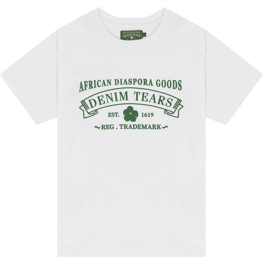 Denim Tears ADG T-Shirts White DENIM TEARS