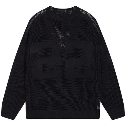 AMIRI 22 Crew Open Stitch Sweaters AMIRI