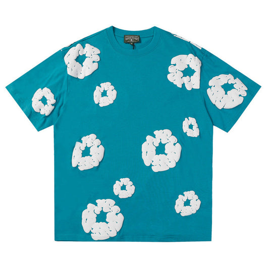 Denim Tears Men's Lake Blue T-shirt DENIM TEARS